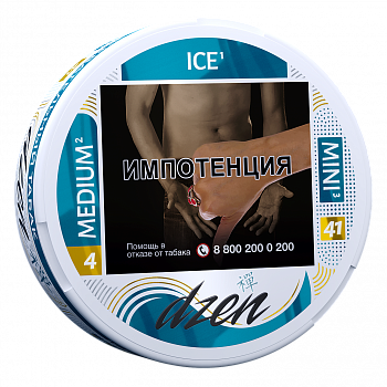 Жевательный табак Dzen Medium Mini "Ice"